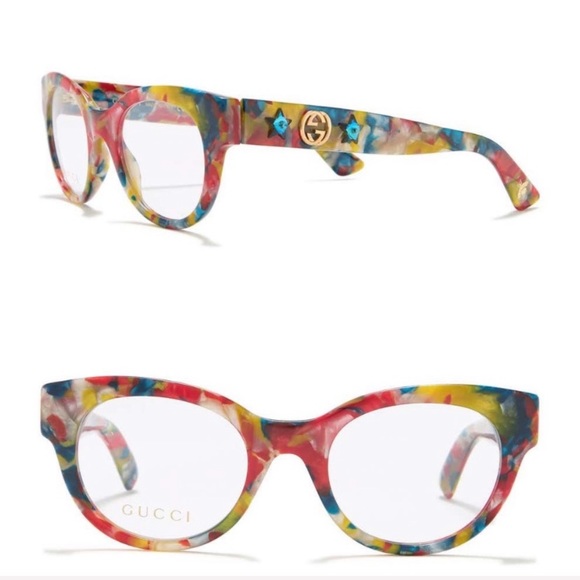 SOLD⛔️Authentic GUCCI 48 tortoise Acetate crystals - Picture 7 of 8